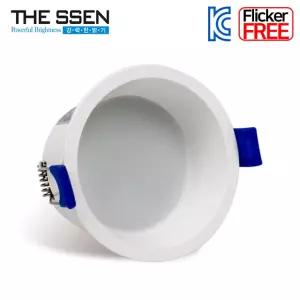 더쎈 LED 다운라이트 에코 케빈 3인치 8W 움푹 슬림테 매입등 플리커프리 특가