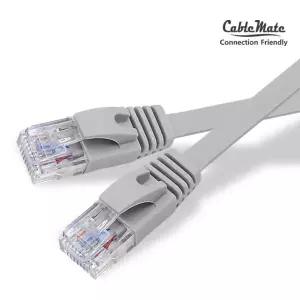 케이블메이트 CAT.6 UTP 기가비트 다이렉트 플랫 FLAT 완성형 랜케이블 30M [CM1210] (밀알)