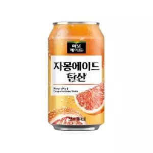 (48캔) 미닛메이드 자몽에이드 탄산 355mlx24캔/ 2 BOX