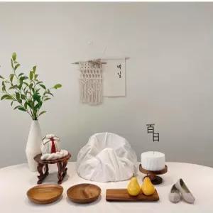 백일상대여 셀프 전통 봄날 상차림