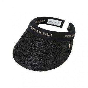 [헬렌카민스키]  비앙카 여성 바이저 HAT50265 CHARCOAL BLACK LOGO