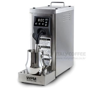 (1년이내 무상AS)WPM 웰홈 우유스팀기 MS-130T(정식수입품) 온도조절가능 자동 우유스티머(스팀피쳐 포함)