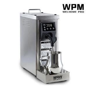 (1년이내 무상AS)WPM 우유스팀기 웰홈 MS-130T(정식수입품) 온도조절가능 자동 우유스티머(스팀피쳐 포함)