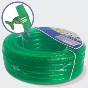 10M 투명 물호스 세차 수도 물호수 정원 물청소 10미터