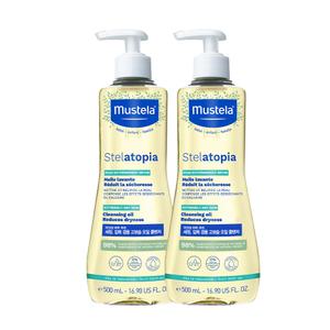 무스텔라 스텔라토피아 클렌징 오일 500ml 2개