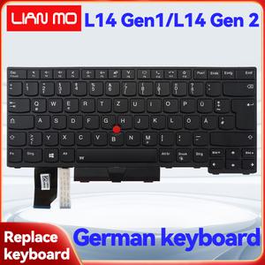 레노버 Thinkpad한 레이아웃 백라이트 교체 키보드 L14 Gen 1 2