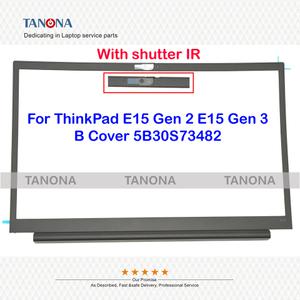 LCD 전면 베젤 커버 트림 B 쉘 W 셔터 IR 레노버 씽크패드 E15 Gen 2 35B30S73482 AP1HK000600