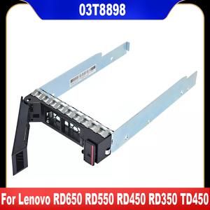 SAS SATA 하드 드라이브 캐디 트레이 레노버 RD650 RD550 RD450 RD350 TD450 03T8897 SM10A43752하드 브래