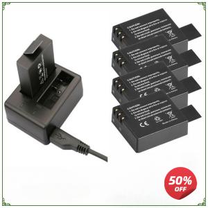 1350mAh SJ4000 Bateria 배터리 SJCAM SJ5000 와이파이 원격 제어 SJ7000 SJ8000 SJ6000 EKEN H9R M10 4K H