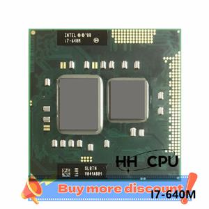 코어 I7-640M I7 640M SLBTN 듀얼 프로세서 노트북 CPU 4W 35W 소켓 G1 / rPGA988A 호환 HM55 HM57 QM57 2.