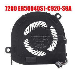 델용 노트북 CPU FAN 위도 7280 EG50040S1-C920-S9A KSB0605HC-C0K DC5V 0.4A 2.8CFM