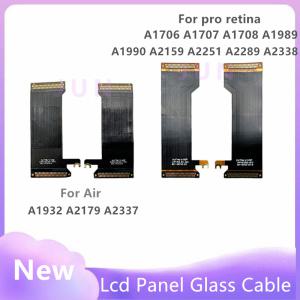 호환 맥북용 노트북 LCD 스크린 패널 유리 케이블 A1706 A1707 A1708 A1989 A1990 A1932 A2179 A2159 A2289