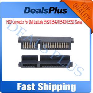 델 래티튜드 E5520 E5420 E5400 E5440 E5220 시리즈용 SATA 하드 드라이브 어댑터 인터포저 커넥터
