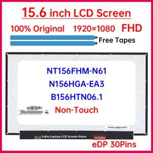 노트북 LCD 스크린 NT156FHM-N61 레노버 IdeaPad 1-15IJL7 1-15ADA7N156HGA-EA3 디스플레이 매트릭스 패널