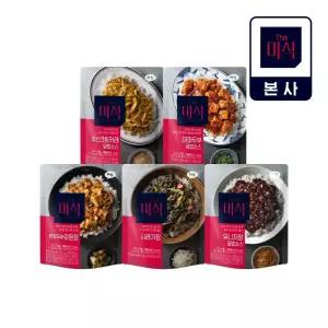 [더미식] 덮밥소스 5+5 골라담기 (마파두부,치킨크림, 유니자장,한우두부강된장,시래기장,참치김치,비프카레)