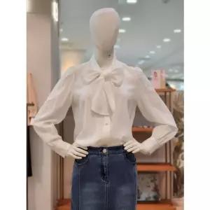 [갤러리아] [SI][25S/S] 타이 카라 블라우스 (SABAC2409)