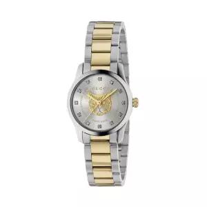 구찌 YA1265016 G타임리스 여성 메탈 쿼츠 27mm