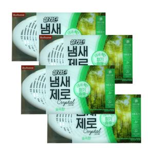 불스원 살라딘 냄새제로 크리스탈 실내용 탈취제 숲속향 4개 냄새싹 향기솔솔