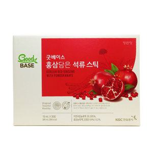 정관장 굿베이스 홍삼담은 석류스틱 10ml 30포 2개 (60포)