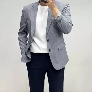 [바쏘옴므]25S/S 초경량 쿨맥스 블루 스판 여름 자켓 Z2KJ73BU