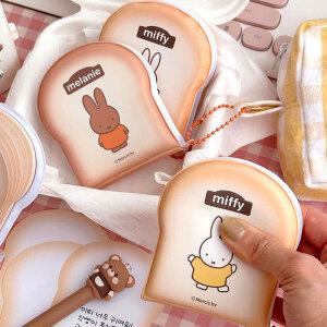 미피 토스트 미니 노트 수첩 키링