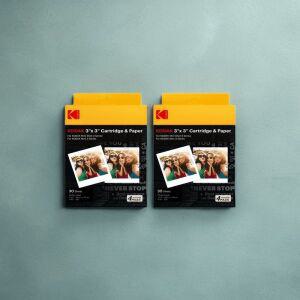 코닥 카트리지 미니3 미니샷3 전용 3인치 카트리지 60매 2개