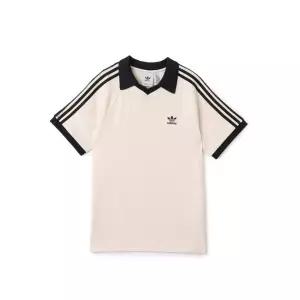 아디다스 와플 폴로 반팔 티셔츠 원더 화이트 JV9265