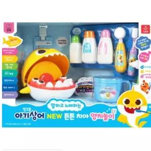 (오로라) 아기상어 NEW 튼튼 치아 양치놀이