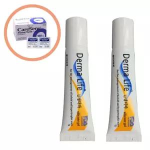 힐데이  흉터제거연고 마데카솔 겔타입 7g 2개 + 알콜솜 100매