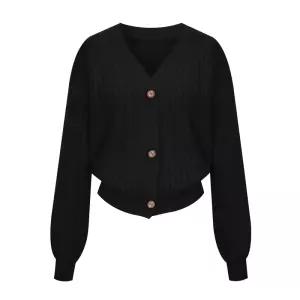 (택가 79000원)[티뷰] 웨이브하찌브이넥가디건_V5C-CCA018