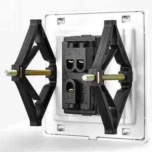 콘센트 매입 스위치 박스 수리 키트 빠졌을때 벽 고정 전기 파손 보수 덜렁덜렁 빠진 콘선트 사이즈 86형 118형 택1 브라켓 마운트 셀프수리