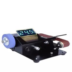 전동 사포 그라인더 원형 샌딩 연마기 기계 칼갈이 연마 샌딩기