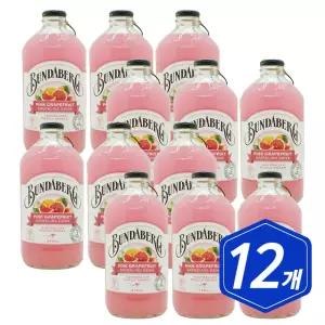 분다버그 핑크자몽 375ml x 12개 회사 사무실 스파클링 음료수
