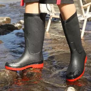 낚시용 장화 작업용 어업용 미끄럼 농업용 장화 방수 남성 고무 아웃도어 김장화 다용도 수산물 청소용