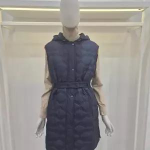 [꼼빠니아]벨티드 경량 패딩 조끼 CAFW0-WHV010