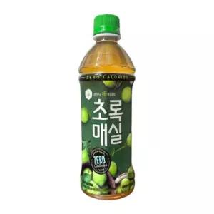 초록 매실 제로 500ml 24펫/매실/드링크/음료/과일/주스/음료수/쥬스/과즙/업소용/사무실/가정용
