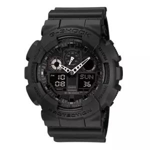 G-SHOCK 빅페이스 남자 아날로그 전자시계 GA-100-1A1