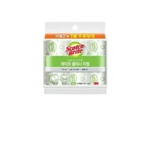3M 스카치-브라이트 테이프클리너 리필 중형 2입 스카치브라이트클리너 3m클리너