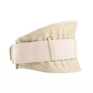 공기 주입 허리 견인기 수동식 척추 보호대 노인용 360도 국산