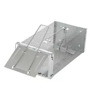 트랩 고양이 쥐덫 먹이 함정 칸막이 철망 철장 도어 사각 동물 쥐트랩 퇴치