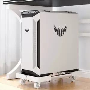 데스크탑 받침대/컴퓨터/본체/케이스/이동식/PC/캐리어/선반/받침/거치대/다이/이동받침/홀더