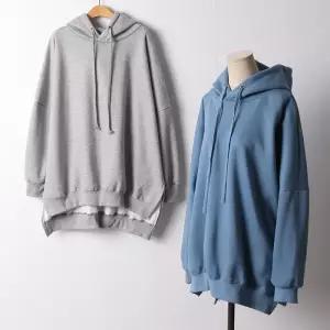 빅사이즈 512 코튼기모박스후드티 DRAF912