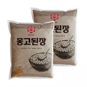 부천 몽고된장 2kg x 2개 일식 미소 된장국