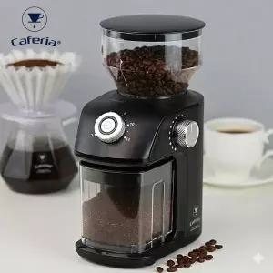 카페리아 니켈 스틸 플랫 버 전동 자동 커피 그라인더 (CME3) [전동커피분쇄기/자동커피분쇄기]