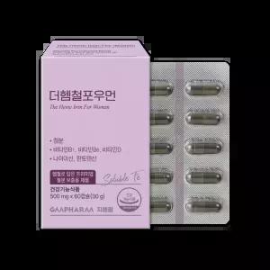 지엠팜철분영양제 더헴철 포 우먼 60C 약국입점 판매중