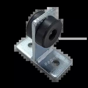 판넬 슬라이딩 부속 상부 중간스토퍼 브라켓 행가도어 판넬문