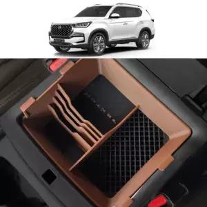 핏콘 렉스턴 무쏘 스포츠 칸 콘솔 트레이 차량용 수납함