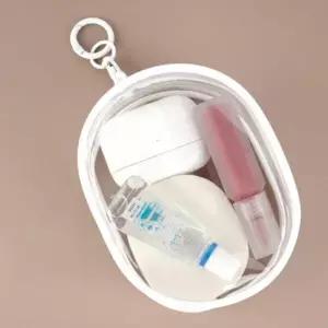 미니 파우치 휴대용 투명 인형 수납 보관 고리