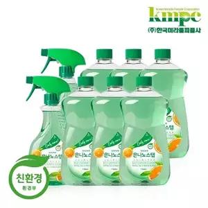 [은나노스텝]은나노스텝 시즌3 다용도세정제 550ml*2개+리필1,100ml*6개(분무기2개)