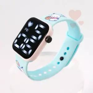 [포차코] 선명한 LED 여학생손목시계 여중생시계